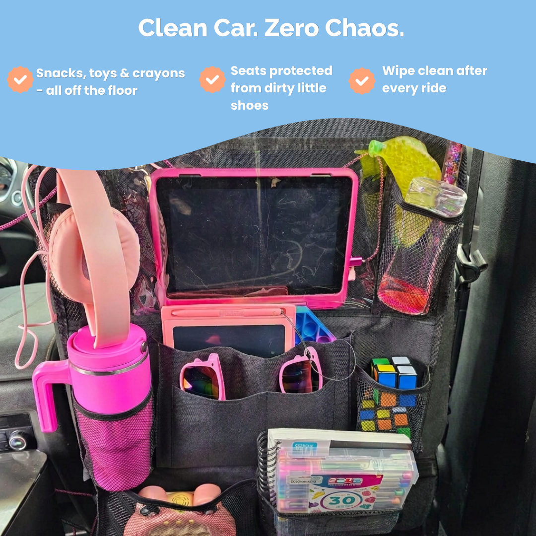 Lumy™ Car Organizer - Kids Travel Companion