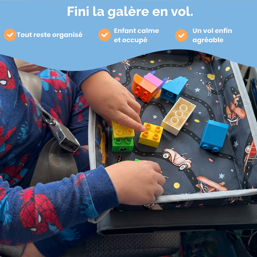 Lumy™ - Plateau d’Activités de Voyage pour Enfant