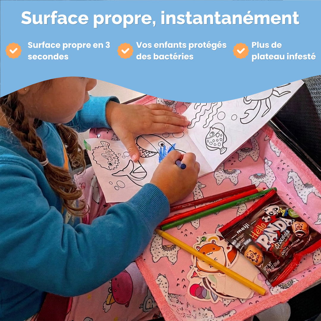 Lumy™ - Plateau d’Activités de Voyage pour Enfant