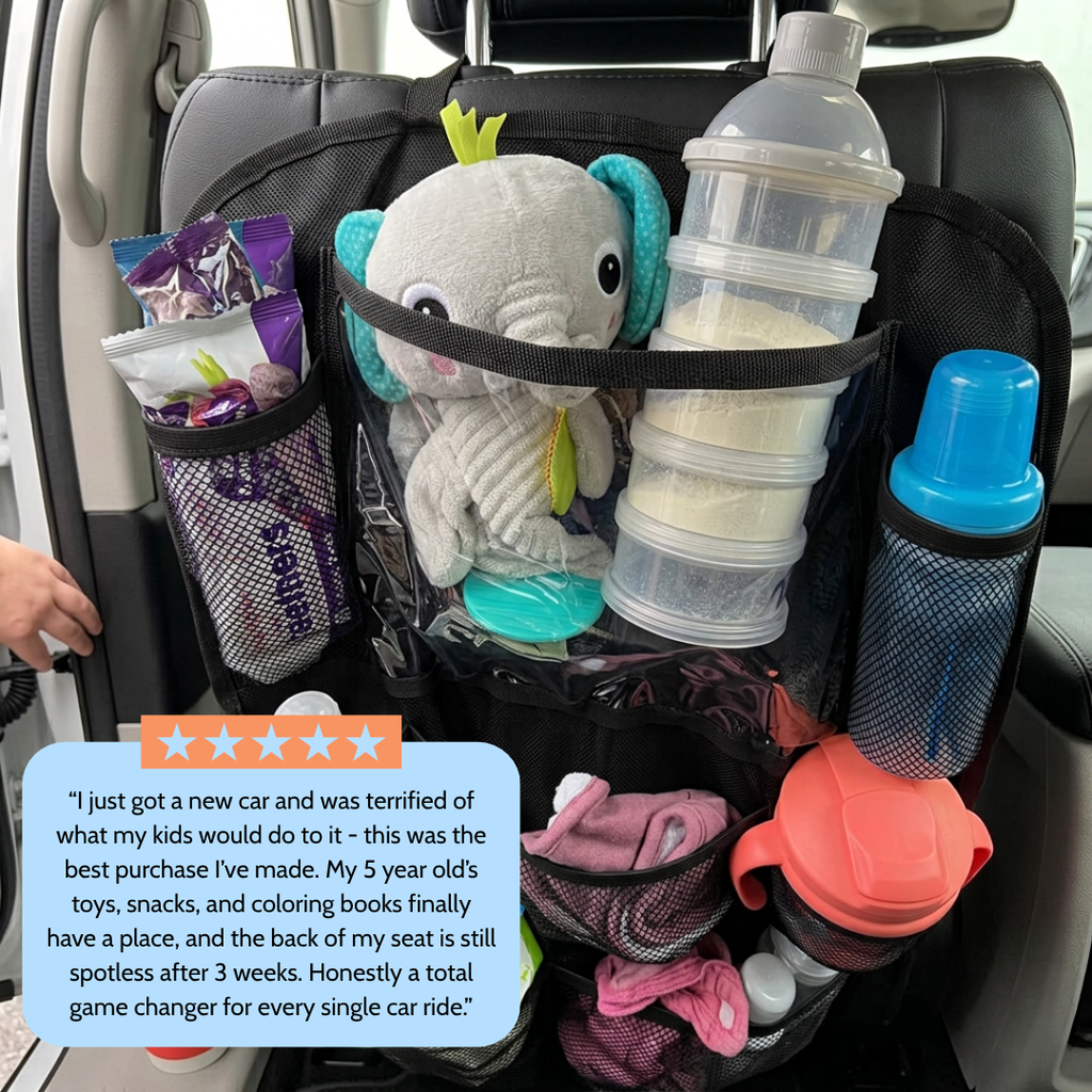 Lumy™ Car Organizer - Kids Travel Companion